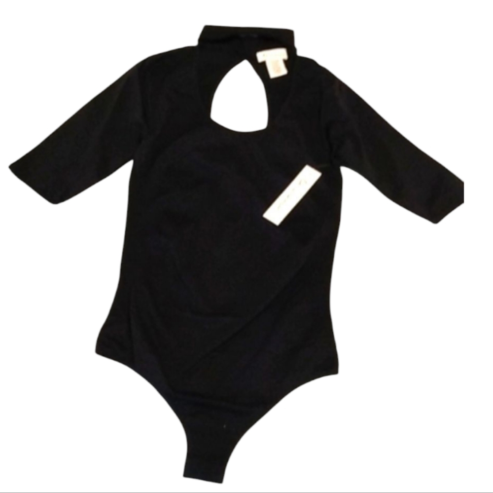 Slinky Black Bodysuit S/M